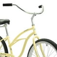 thumbnail image 3 of Firmstrong Urban Lady Single Speed 26 Inch Beach Cruiser Womens Bicycle, Vanilla, 3 of 5