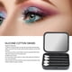 thumbnail image 4 of Hisopos Reutilizables, Juego De Brochas Cosméticas De Silicona, Resistente Al Agua, Compacto, Flexible, Duradero Para Sombra De Ojos, 4 of 8