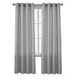 thumbnail image 1 of Deconovo Cortinas opacas en gris y plata, 132 x 243 cm, con aislamiento térmico, 1 of 7