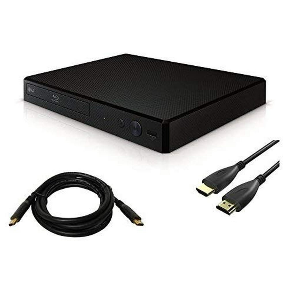 LG BP175 BluRay DVD Player, with HDMI Port Bundle with a 6 Foot