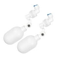 thumbnail image 1 of FUTUREORYY 2Pcs Float Ball Valve for Livestock Troughs Precise Water Level Control White Plastic, 1 of 8