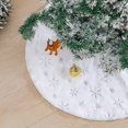 thumbnail image 2 of Nuevo Falda blanca de árbol de Navidad, decoración de Navidad, falda de árbol, delantal inferior de árbol de Navidad, manta personalizable, 2 of 2