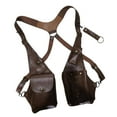 thumbnail image 3 of yuksok Hidden Underarm Shoulder Bag Shoulder Pouch for Outdoor Sports Cosplay Party Brown, 3 of 9