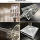thumbnail image 4 of Crystal Touch lamp Dimmable LED night light 3 colors Adjustable, 4 of 5