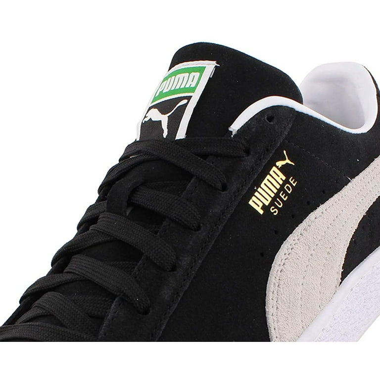 Puma Suede Classic XXI Sneakers, Black/White, 8.5