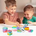 thumbnail image 4 of Llavero Fidget Toy Genuvi Pop Bulk, 30 unidades, minipop para niños, 4 of 7