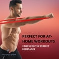 thumbnail image 3 of Functional Fitness Bands Pull Up Assistance and Resistance Bands, Set of 3 Exercise Bands, 3 of 7