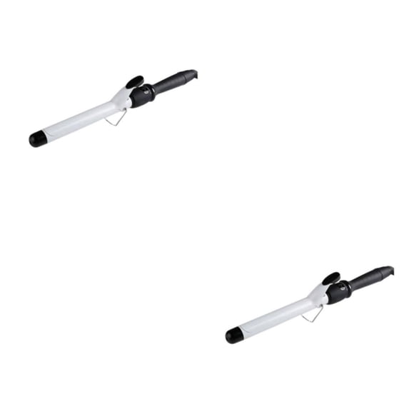 Qarigey Herramientas de peinado de cerámica No daña el cabello 5 Modo de temperatura Rizador de cabello Plancha Profesional de doble Type4 NO4