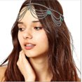 thumbnail image 1 of Diademas tipo cadena HUOGUO Gold con capas colgantes para mujer, 1 of 3