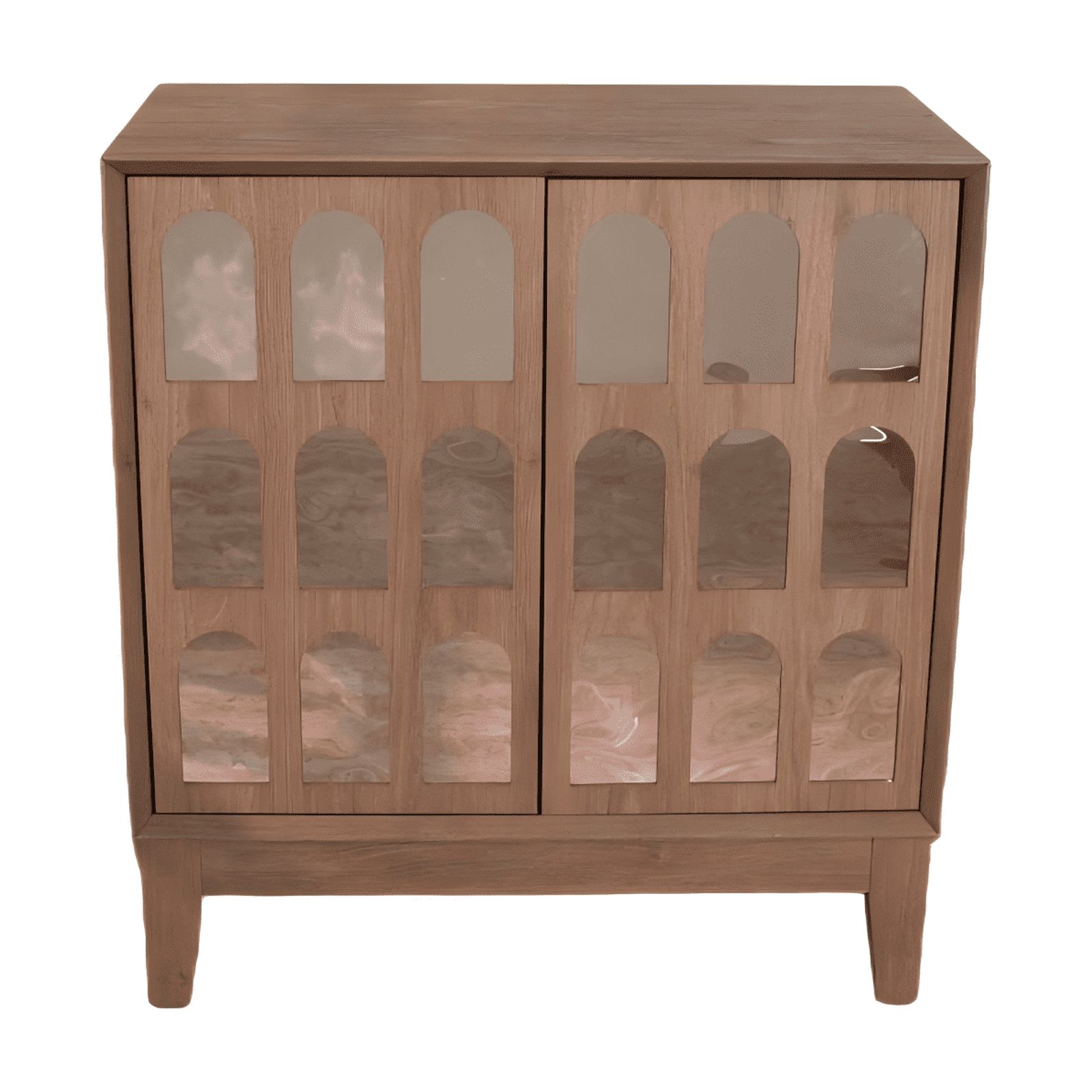 Wooden Sideboards Sideboard Buffet,Mid Century Modern Storage Cabinet with Doors and Shelves, Boho Style Wooden Buffet Cabinet for Living Room,Dining Room Sideboards