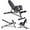 Black, variant on CONCETTA Adjustable Weight Bench with Hyperextension Roman Chair – Incline, Decline & Flat Home Gym Bench for Full-Body Strength Training, Red