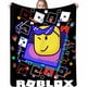 thumbnail image 1 of ROBLOX-Manta de siesta suave y cómoda con estampado 3D, manta cálida de franela para dormir, regalo de cumpleaños para niñas, nuevo, 1 of 4