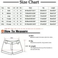Lmnyox Summer Drawstring Shorts for Women High Waist Knee Length Short