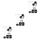 thumbnail image 1 of Toystoory 1 Set Hair Hoop Bowknot Lace Meaningful Fashion Appearance Retro Earrings Gifts Attractive Fabric for Birthday Party Type1 NO1 Toystoory CBP439333, 1 of 6