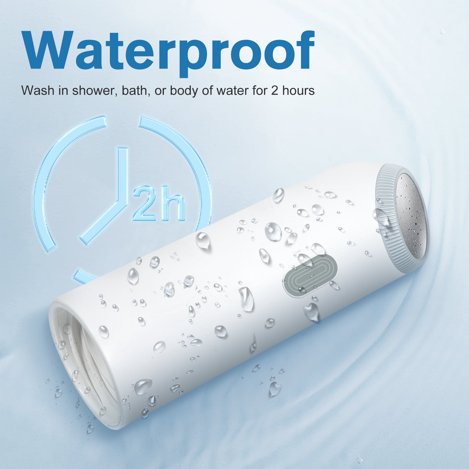 Easy Home IPX7 Portable Electric Handheld Bidet with USB-C Charging & Stainless Steel Nozzles