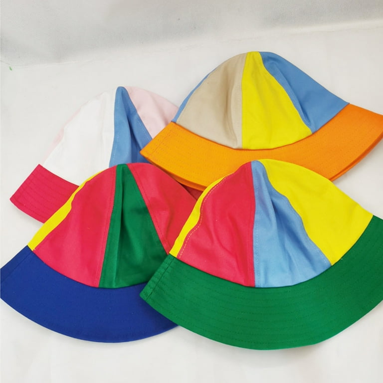 ROZYARD Lightweight Parents Kids Bucket Hat with Rainbow