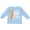 AE-Light Blue, variant on Never Stop Fighting Leukemia Awareness Orange Ribbon Boys or Girls Long Sleeve Toddler T-Shirt