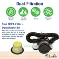 thumbnail image 5 of LivePure LP5000DMVC Ultramite Handheld UV Vacuum Cleaner, 5 of 9