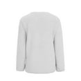 thumbnail image 4 of Innerwin Veste Cardigan pour Femmes Tenue de Soirée Manches Longues Manteau Moelleux Blanc 4TG, 4 of 8