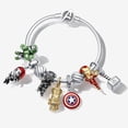 thumbnail image 3 of Disney-pulsera con abalorios de Star Wars para mujer, brazalete con diseño de arma Ultimate, Darth Vader, BB-8, C-3PO, Chewbacca, Yoda, 3 of 5