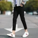 thumbnail image 4 of Pantalones ajustados para hombre, pantalones vaqueros con bolsillos, pantalones vaqueros negros ajustados para hombre, pantalones casuales ajustados, baratos, talla grande, de lujo, novedad de 2025, 4 of 5
