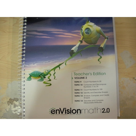 enVisionmath 2.0 Teacher's Edition Grade K Volume 2 Common Core