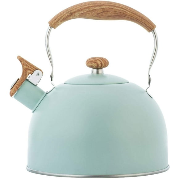 Whistling Kettle, 2.5L Whistling Kettle, Induction Gas Kettle Stainless Steel Kettle
