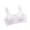 White, variant on LYMAYTER ‌Girls Training Bras Breathable Comfort Wirefree Bras 11-15Y Growing Teens Everyday Wear Bras
