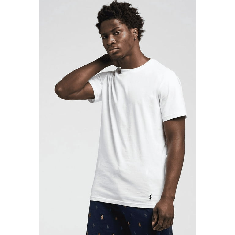 Ralph lauren white t shirt mens sale