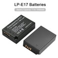 thumbnail image 3 of -E17 Cargador de Batería LP-E17 Con Indadors LED + 2pcs LP-E17 Baterias 7.4V 1500mAh Con Reemplazo del Cable de Carga USB para 200D/ 750D/ 760D/ 800D/ 8000D/ M3/ M6/, 3 of 7