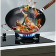 thumbnail image 5 of Feltree Ear Handle Skillet 10/12 Inch Cast Iron Flat Pan with Helper Handle, Even Heat Natural Nonstick Frying Pan, Oven Safe to 500°F for Kitchen Cooking, 5 of 5
