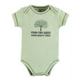 thumbnail image 5 of Touched by Nature Organic Cotton Bodysuits, Planet B, 6-9 Months, 5 of 7
