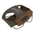 thumbnail image 1 of Dog Hat with Ear Flaps, Adjustable Rope, PU Leather and Cashmere, Windproof Retro Fashionable Pet Winter Hat for Cold Weather Daily Party, Soft Lining, Skin Friendly, Stand Out, 1 of 7