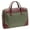 Green, variant on McKlein HARPSWELL, Dual Compartment Laptop Briefcase, Nano Tech-Light Nylon with Leather Trim, Navy (18567)