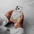thumbnail image 5 of Washington Nationals Linen Logo iPhone Glitter Case, 5 of 6