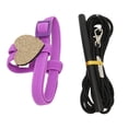 thumbnail image 4 of Bird Flying Harness Leash, Pet  Bird Harness Leash With Cute Heart Purple Adjustable Cartoon Style Rubber Handle High Elasticity Bird Harness Leash For Bird, 4 of 8