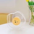 thumbnail image 3 of Transparent Cartoon Pen Holder Animal Stationery Storage Holder Large Capacity, 3 of 3