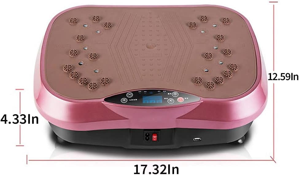 Vibration Platform Machines Whole Body Workout Vibration Plate Exercise Fitness Platform for Weight Loss Slimming Training Massage 1-99 Levels
