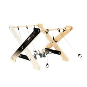 Hook Rally Portable Wooden Tabletop Skill Challenge, Ring Toss Game for Kids and Adults