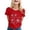 Red, variant on Womens T Shirts, Is My Name Spoiling Is My Game Shirt For Women Funny Letter Print Tee Aunt Casual Short Sleeve T Shirt Long Sleeve Polyester T Shirt Women Black S