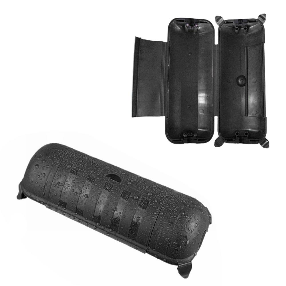 Julam Waterproof Extension Cord Cover Safety Wire Hider Cable