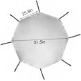 thumbnail image 2 of Housse de Cage pour Chien Extérieure en Polyester Durable avec 8 Panneaux - Protection Solaire Imperméable, 2 of 7