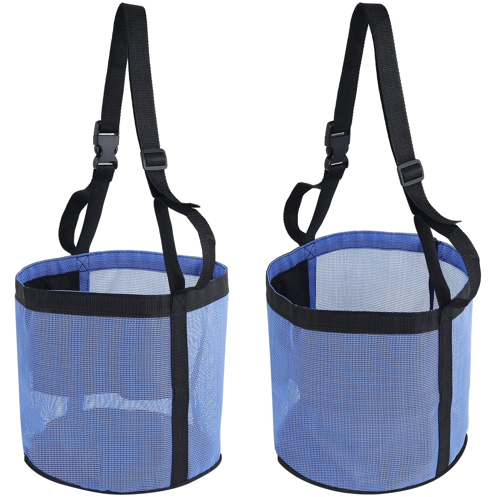 Cavalry Style Mesh Horse Feed Bag – Vinyl-Coated, Adjustable Straps, Breathable & Spill-Resistant - View #9
