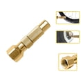thumbnail image 3 of Brass Air Inflator Adapter, 1/4NPT Tire Inflator Connector for Auto Air Compressors Air Hoses Air Chuck, 3 of 7