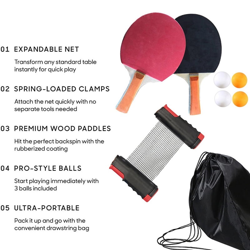 Details about / Table Tennis Racket Shakehand Penhold Grip Ping Pong Training Profession Racquet