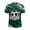 Football,Green, variant on Soccer Colorful Splash Spray Print Football Shirt for Men Sports Soccer Jerseys Quick Dry Youth Short Sleeve T Shirts Breathable Athletic Training Apparel S-4XL