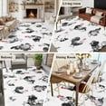 thumbnail image 5 of 6'x9' Area Rugs, Farmhouse Chicken Indoor Outdoor Area Rug for Living Room Bedroom, Retro Pastoral Feathers Animal Washable Bathroom Rugs Kitchen Floor Carpet Mats Home Decor Aesthetic, 5 of 8