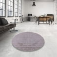 thumbnail image 3 of Ahgly Company Indoor Rectangle Mid-Century Modern Pink Oriental Area Rugs, 6' x 9', 3 of 6