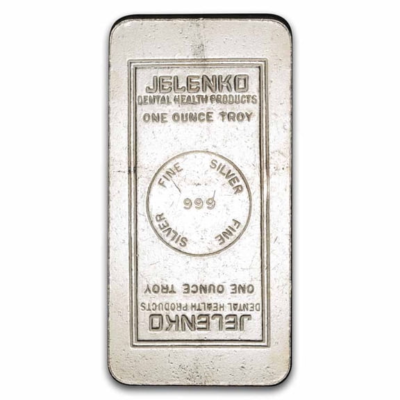 1 oz Silver Bar - Jelenko