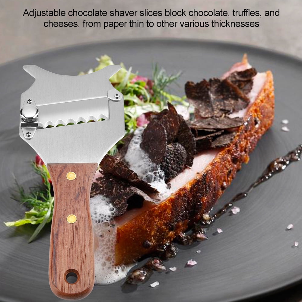 Stainless Steel Truffle Cheese Slicer Adjustable Chocolate Shaver Kitchen Gadget 